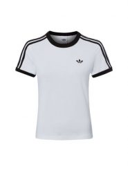 Adidas Originals Koszulka Kobiety Bawełna biały|wielokolorowy, XS. Białe koszulki sportowe damskie adidas Originals, xs, bez wzorów, z bawełny, bez kołnierzyka, bez ramiączek. Za 149.95 zł.
