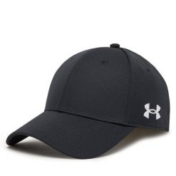 Czapka z daszkiem Under Armour. Czarne czapki i kapelusze męskie Under Armour, bez wzorów. Za 89.99 zł.