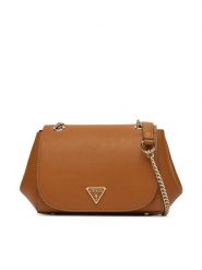 Guess Torebka HWNG96 69210 Brązowy. Brązowe torebki do ręki damskie Guess, z aplikacjami, ze skóry, bez dodatków. Za 399.99 zł.