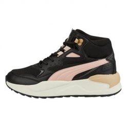 Buty do chodzenia damskie Puma Xray Speed Mid Wtr. Czarne obuwie sportowe damskie Puma, bez wzorów, z gumy, trekkingowe. Za 435.00 zł.