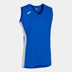 Koszulka do koszykówki damska Joma Cancha III. Białe t-shirty damskie Joma, xl, bez wzorów, bez kołnierzyka. Za 49.99 zł.