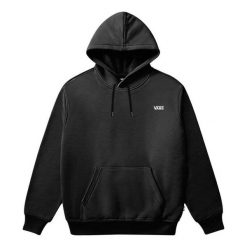 Bluza sportowa męska Vans VN000R9YBLK1. Czarne bluzy męskie Vans, l, bez wzorów, z bawełny, z kapturem. Za 434.00 zł.