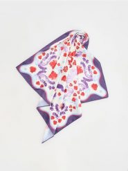 Apaszka z autorskim wzorem - wielobarwny. Szaliki i chusty damskie Reserved, bez wzorów. Za 69.99 zł.