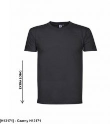 Ardon Koszulka t-shirt czarny H13171 M. Czarne t-shirty męskie Ardon, m, bez wzorów, bez kołnierzyka. Za 25.37 zł.