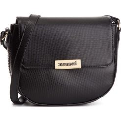 Torebka MONNARI - BAG2820-020 Black. Czarne listonoszki damskie Monnari, ze skóry ekologicznej. W wyprzedaży za 169.00 zł.