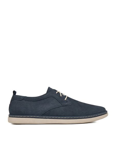 Nautica Półbuty CEO-VITO-04N MB Granatowy. Niebieskie półbuty na co dzień męskie Nautica, z nubiku, bez zapięcia. Za 199.99 zł.