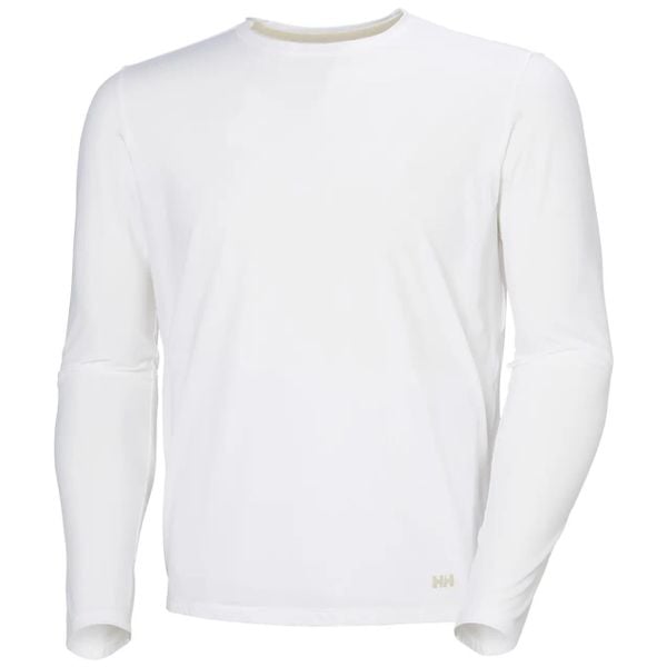 Bluza Helly Hansen Shine Solen. Białe bluzy męskie Helly Hansen, m, bez wzorów, z elastanu, bez kaptura, do biegania. Za 299.00 zł.