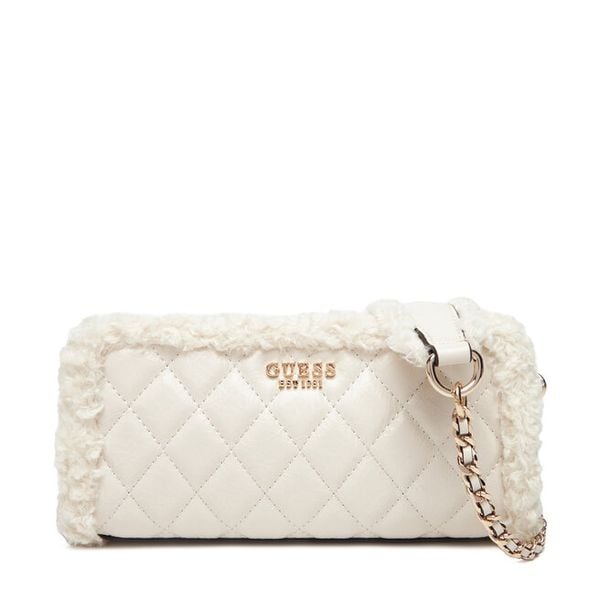 Torebka Guess. Torebki do ręki damskie Guess, z aplikacjami, wizytowe, bez dodatków. Za 289.99 zł.