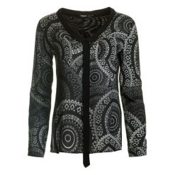 Desigual Bluzka Damska Lazo Noa M Czarny. Bluzki damskie marki Desigual. W wyprzedaży za 202.00 zł.