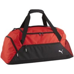 Torba Podróżna Team Goal Logo 55L. Czerwone torby podróżne damskie Puma, bez wzorów, sportowe. Za 227.99 zł.