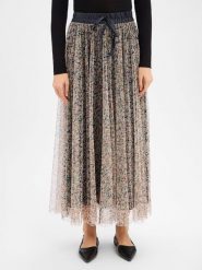 More & More Damska spódnica z siatki Kobiety Dzianina beżowy|niebieski|wielokolorowy wzorzysty, 44. Brązowe spódnice damskie More & More, bez wzorów, z dzianiny, maxi. Za 429.95 zł.