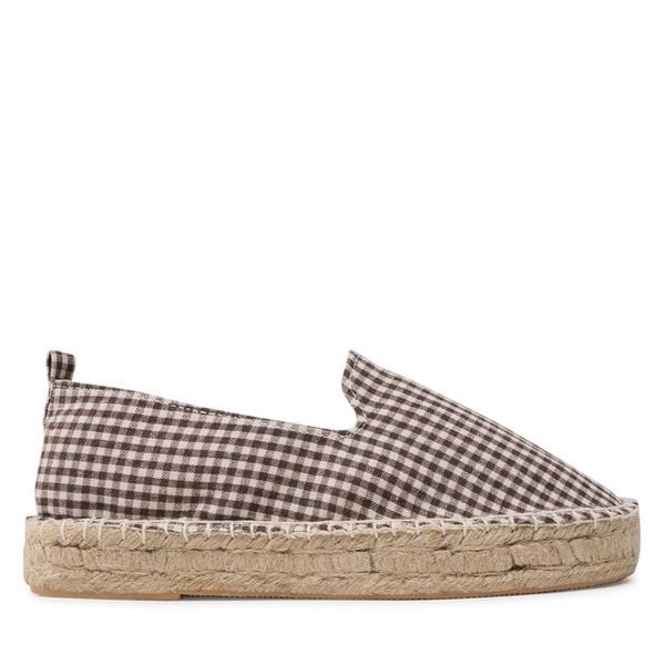 Espadryle Jenny Fairy. Brązowe espadryle damskie Jenny Fairy, bez wzorów, bez obcasa, bez zapięcia. Za 63.99 zł.