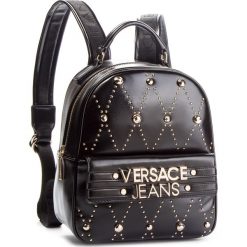 Plecak VERSACE JEANS - E1VSBBE7 70778 899. Czarne plecaki damskie Versace Jeans, z jeansu. Za 789.00 zł.