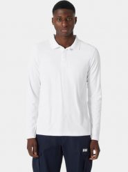 Koszulka Polo Męska Helly Hansen Crewline Ls. Niebieskie bluzki z długim rękawem męskie Helly Hansen, m, bez wzorów, z materiału, bez kołnierzyka. Za 339.00 zł.