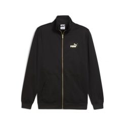 Męska kurtka dresowa Maximal Metallic PUMA Black. Czarne kurtki sportowe męskie Puma, m, bez wzorów, z dresówki, do biegania. Za 279.00 zł.
