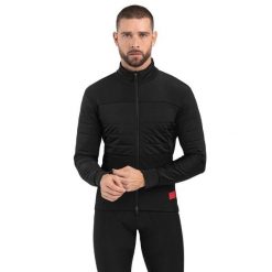 Kurtka rowerowa softshell zimowa męska DW Territory. Czarne kurtki męskie SIROKO, na zimę, l, bez wzorów, z softshellu, bez kaptura. W wyprzedaży za 422.00 zł.