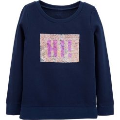 Bluza w kolorze granatowym. Bluzy dla dziewczynek marki Carter´s. W wyprzedaży za 72.95 zł.