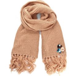 Szal TWINSET - Sciarpa OA7T6V Suntan 00539. Brązowe szaliki i chusty damskie Twinset, z materiału. W wyprzedaży za 289.00 zł.
