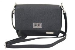 Wizytowa torebka damska Barberinis - Czarna. Czarne torebki shopper damskie Barberinis, bez wzorów, z lakierowanej skóry, eleganckie, lakierowane, bez dodatków. Za 203.99 zł.