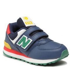 Sneakersy New Balance. Szare trampki i tenisówki chłopięce New Balance, bez wzorów, bez zapięcia. Za 249.99 zł.
