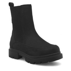 Sztyblety Sergio Bardi. Czarne botki damskie Sergio Bardi, bez obcasa, na płaskiej podeszwie, bez zapięcia. Za 244.99 zł.