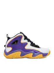 SHAQ Buty do koszykówki EO-DEVASTATOR 3.0 AQ95078M-U Biały. Białe buty sportowe męskie Shaq, ze skóry, bez zapięcia, do koszykówki. Za 349.99 zł.