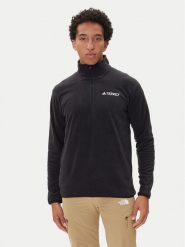 Adidas Polar Multi Essentials JP0783 Czarny Regular Fit. Czarne bluzy męskie Adidas, m, bez wzorów, z polaru, bez kaptura. Za 115.99 zł.