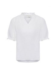 Neo Noir Bluzka - Odesa Kobiety Bawełna biały, 34. Białe bluzki damskie Neo Noir, bez wzorów, z bawełny, bez kołnierzyka, bez ramiączek. Za 249.95 zł.