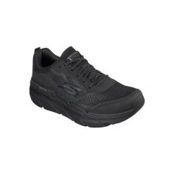 Buty do biegania męskie, Skechers Max Cushioning Premier Vantage. Czarne buty sportowe męskie Skechers, z materiału, bez zapięcia, do biegania. Za 483.00 zł.