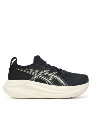 Asics Buty do biegania Gel-Nimbus 27 1012B753 Czarny. Czarne obuwie sportowe damskie Asics, bez wzorów, z materiału, do biegania. Za 719.99 zł.