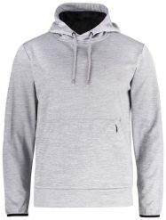 Clique Oakdale bluza z kapturem funkcjonalna z poliestru – ash. Szare bluzy męskie CLIQUE, m, bez wzorów, z kapturem. Za 232.93 zł.