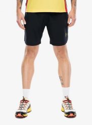 Spodenki do biegania La Sportiva Pure 7in Short. Czarne krótkie spodenki sportowe męskie La Sportiva, m, bez wzorów, z tkaniny, do biegania. Za 218.50 zł.