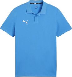 Puma Koszulka męska Puma Team Goal Casuals Polo niebieska 658605 02 S. Niebieskie koszulki polo męskie Puma, m, bez wzorów, bez ramiączek. Za 116.53 zł.