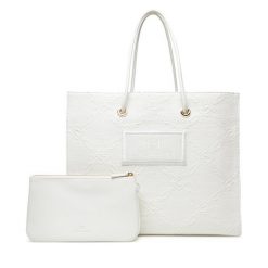 Torebka Elisabetta Franchi. Białe torebki do ręki damskie Elisabetta Franchi, bez wzorów, klasyczne, bez dodatków. Za 1,139.00 zł.