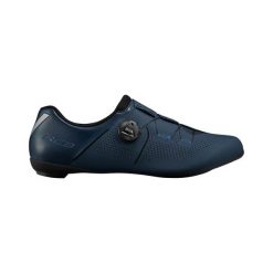 Buty szosowe męskie Shimano SH-RC302. Niebieskie buty sportowe męskie Shimano, bez zapięcia, rowerowe. Za 524.40 zł.