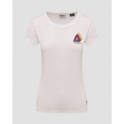 T-shirt damski Dolomite Gard G SS. Czerwone koszulki sportowe damskie Dolomite, m, bez wzorów, bez kołnierzyka, bez ramiączek. Za 199.99 zł.