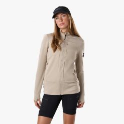 Bluza polarowa Wędrówki damska Swedemount Trondheim Wind Mid Layer Full Zip. Brązowe bluzy damskie SWEDEMOUNT, bez wzorów, z polaru, bez kaptura. Za 249.99 zł.