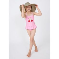 Strój Kąpielowy Dziewczęcy LEGO Ayo301 Różowy. Czerwone stroje kąpielowe dla dziewczynek LEGO, bez wzorów. Za 109.99 zł.
