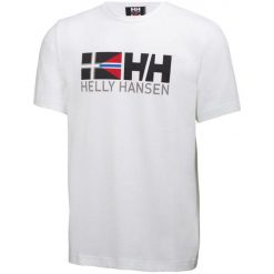 Helly Hansen T-Shirt Męski Rune Ss Tee, White L. Koszulki sportowe męskie marki Helly Hansen. W wyprzedaży za 99.00 zł.