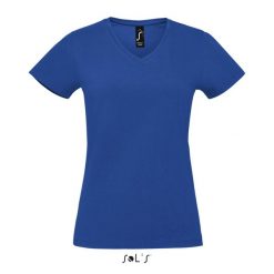 Koszulka damska Sol's Imperial V. Niebieskie koszulki sportowe damskie SOL'S, s, bez wzorów, bez kołnierzyka, bez ramiączek. Za 102.00 zł.