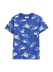 Coccodrillo T-Shirt WC5143203IBK Niebieski Regular Fit. Niebieskie t-shirty dla chłopców COCCODRILLO, bez wzorów, z bawełny, bez ramiączek. Za 29.99 zł.
