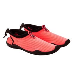 Buty do wody pływania damskie ProWater. Czerwone obuwie sportowe damskie ProWater, bez wzorów, do pływania. Za 45.00 zł.