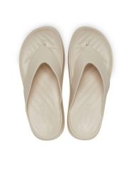 Crocs Japonki Getaway Platform Flip 209410 Beżowy. Brązowe klapki damskie Crocs, bez wzorów, z tworzywa sztucznego, bez obcasa. Za 199.99 zł.