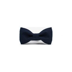 Mucha marthu REYNOLD. Czarne krawaty i muchy Marthu, w paski, z tkaniny, eleganckie. Za 89.00 zł.