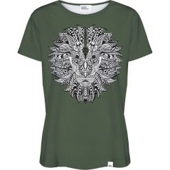 Colour Pleasure Koszulka damska CP-030 208 zielona r. XXXL/XXXXL. Bluzki damskie marki Colour Pleasure. Za 70.35 zł.