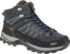 Buty trekkingowe męskie CMP Rigel Mid Trekking Shoe Wp Antracite/Torba r. 41 (3Q12947-51UG). Trekkingi męskie CMP, trekkingowe. Za 392.28 zł.