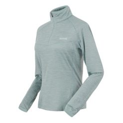 Yonder II Damski polar turystyczny z zamkiem błyskawicznym do połowy. Niebieskie bluzy sportowe damskie Regatta, bez wzorów, z polaru, bez kaptura. W wyprzedaży za 159.60 zł.