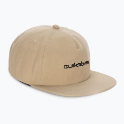 Czapka z daszkiem męska Quiksilver Dna Omni. Brązowe czapki i kapelusze męskie Quiksilver, bez wzorów, sportowe. Za 59.99 zł.