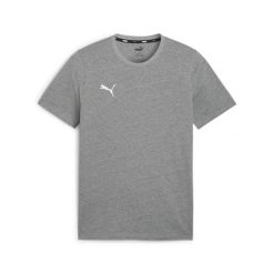 Polo Puma Teamgoal Casuals. Szare koszulki polo męskie Puma, m, bez wzorów, z bawełny, bez kołnierzyka, bez ramiączek, na fitness i siłownię. Za 75.00 zł.