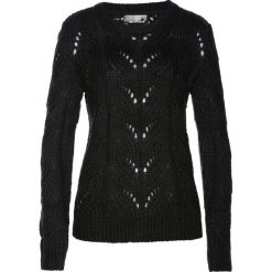 Sweter bonprix czarny. Swetry damskie bonprix. Za 59.99 zł.